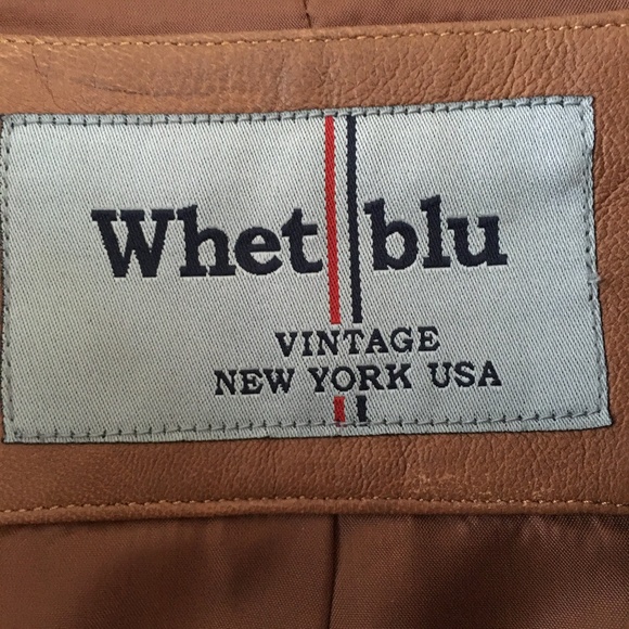 HP: Whet Blu Ladies Leather Jacket - Size L - Picture 3 of 4